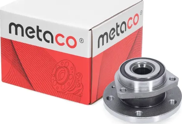 Ступица с подшипником AUDI A3 II-III/SKODA/VW GOLF V-VII/CADDY III 03- пер. (Metaco) Metaco. Артикул 5000004