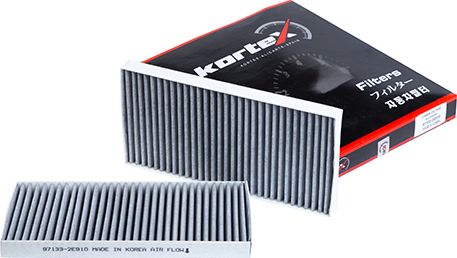 Фильтр салона HYUNDAI TUCSON 08- (к-т 2шт) (угольный) (Kortex). Артикул KC0029S