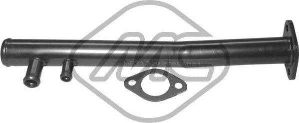 Патрубок радиатора (системы охлаждения) Metalcaucho для Lancia Dedra 1989-1999. Артикул 03021