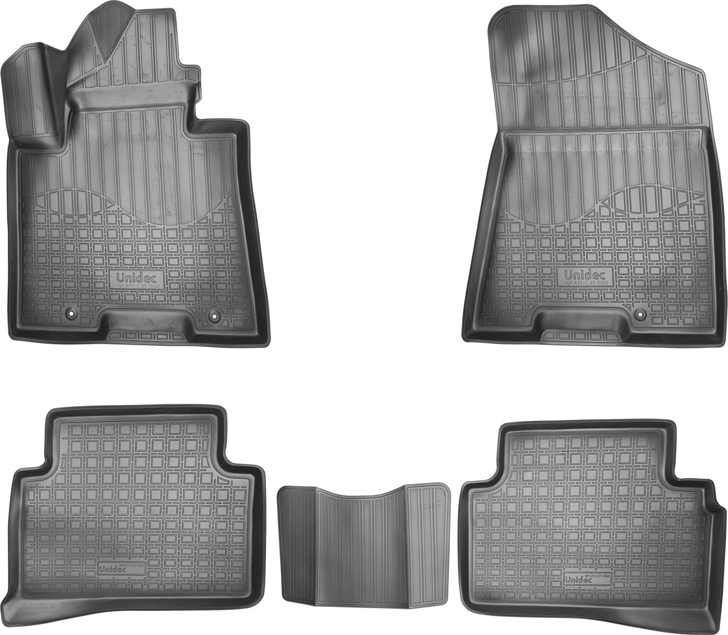 Коврики Норпласт для салона Hyundai Tucson III 2015-2026. Артикул NPA11-C31-560