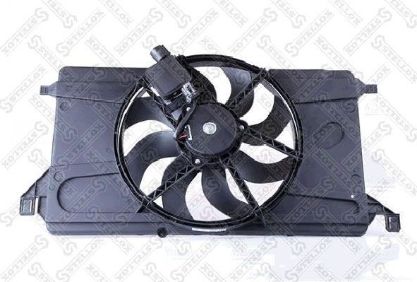 Вентилятор радиатора двигателя Stellox для Ford Focus II 2004-2012. Артикул 29-99324-SX