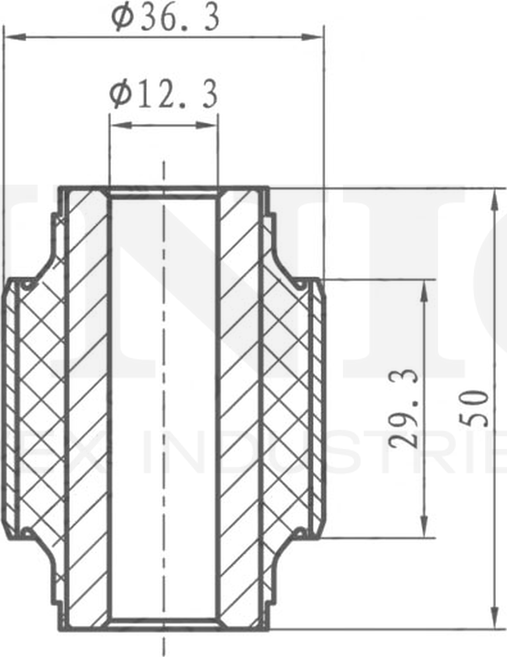 Сайлентблок поворотного кулака (Unio). Артикул RMP-20373