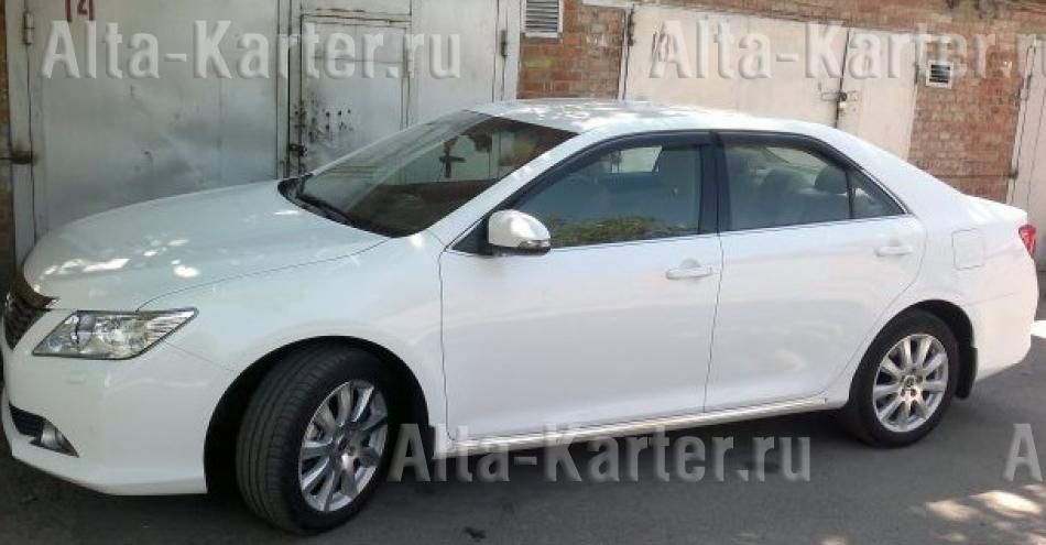 Дефлекторы Cobra Tuning для окон Toyota Camry 50, 55 (V50, V55, XV50, XV55) 2011-2017. Артикул T25811