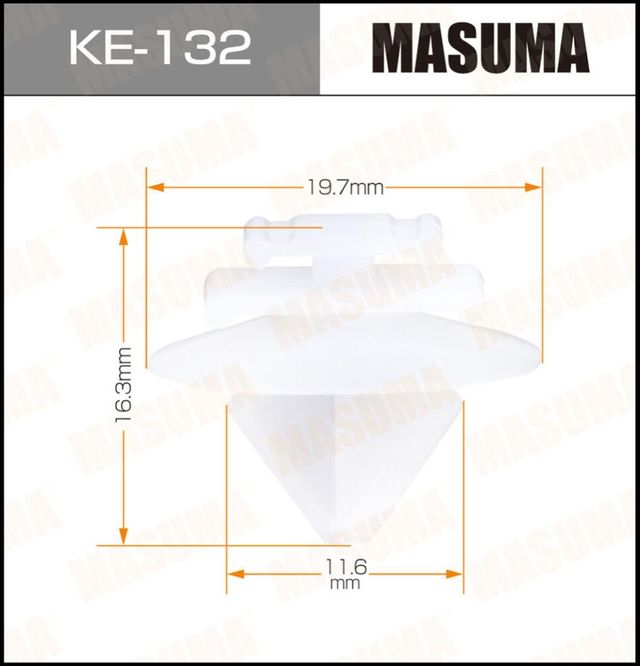 Клипса Masuma. Артикул KE-132