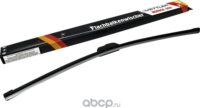 Щетка стеклоочистителя 600мм AUDI/BMW/CHEVROLET/CITROEN/DODGE/FORD/HONDA/HYUNDAI (Vettler). Артикул VENORMA600