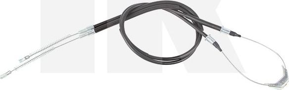 Трос ручника (тросик ручного тормоза) NK. Артикул 903650