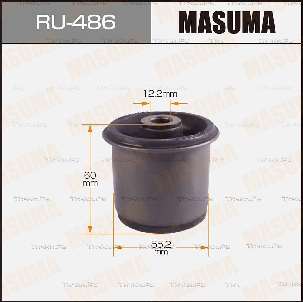 Сайлентблок заднего рычага подвески Masuma. Артикул RU-486