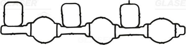 Прокладка впускного коллектора Glaser. Артикул X89125-01