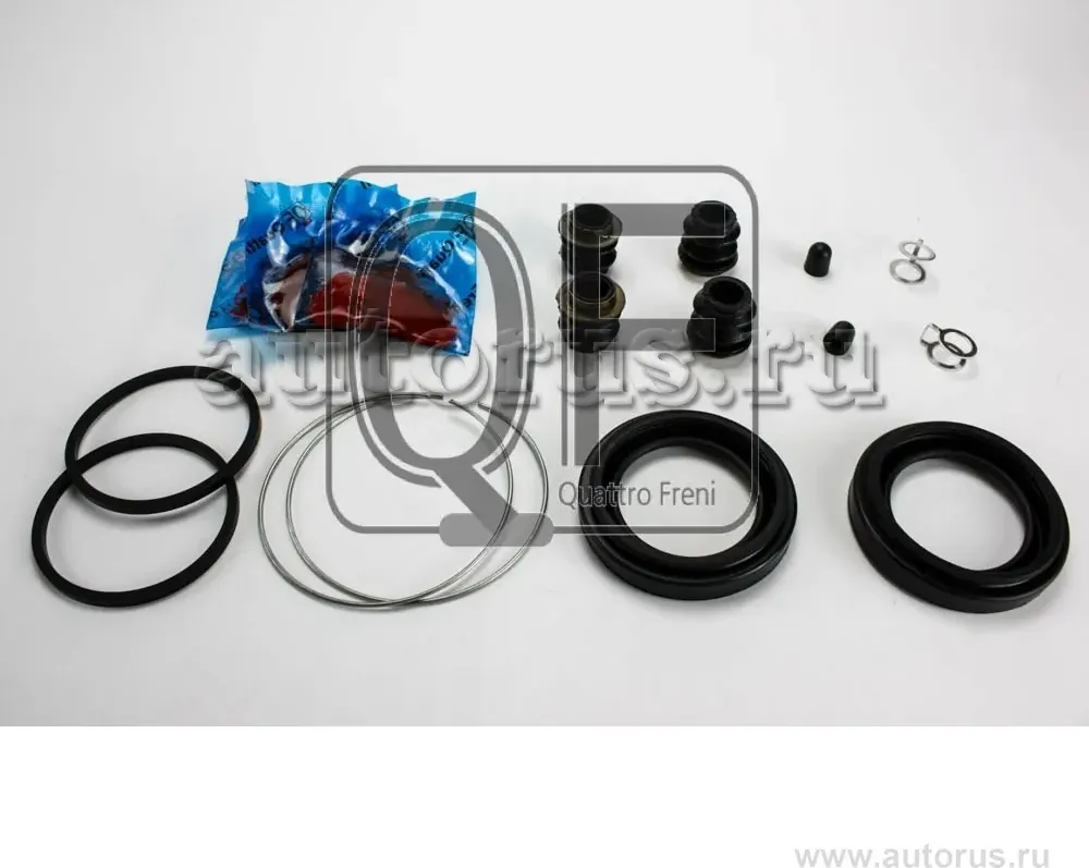РЕМКОМПЛЕКТ СУППОРТА ТОРМОЗНОГО ПЕРЕДНЕГО (Quattro Freni). Артикул QF40F00048
