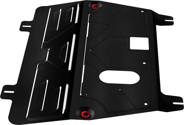 Защита АвтоБРОНЯ для картера и КПП Nissan Quashqai I 2007-2013. Артикул 111.04111.1