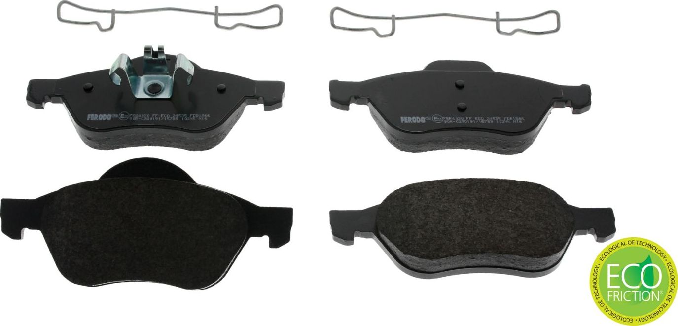 Тормозные колодки Ferodo Premier Eco Friction. Артикул FDB1866