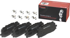 Тормозные колодки Brembo передние для Audi Q8 I 2018-2025. Артикул P 85 165