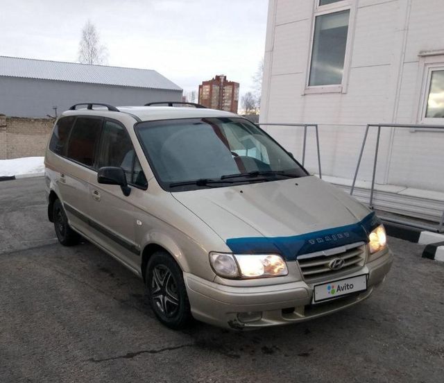 Дефлектор Vip-Tuning для капота Hyundai Trajet 1999-2008. Артикул HYD19