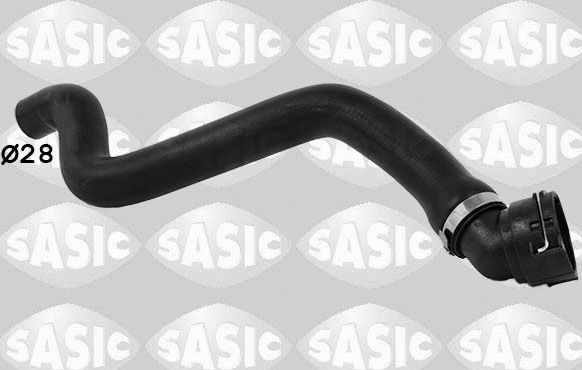 Патрубок радиатора (системы охлаждения) Sasic. Артикул 3406454