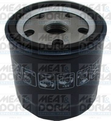 Масляный фильтр Meat & Doria для Volkswagen Golf Sportsvan I 2014-2026. Артикул 15583