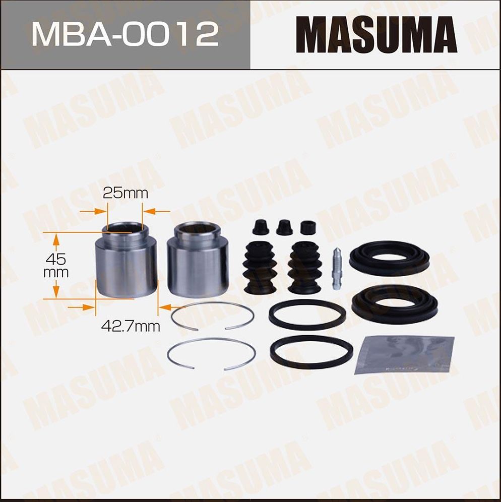 Ремкомплект тормозного суппорта Masuma. Артикул MBA-0012
