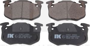 Тормозные колодки NK задние для Citroen Saxo 1996-2004. Артикул 223927
