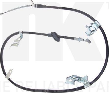 Трос ручника (тросик ручного тормоза) NK. Артикул 9023153