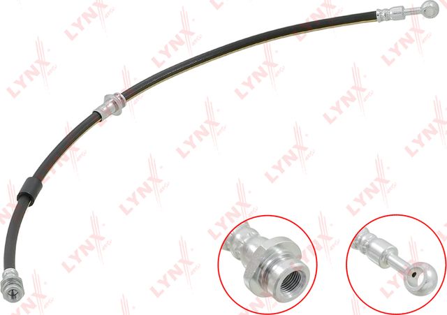 Тормозной шланг LYNXauto задний левый для Nissan Primera P12 2002-2008. Артикул BL-4022