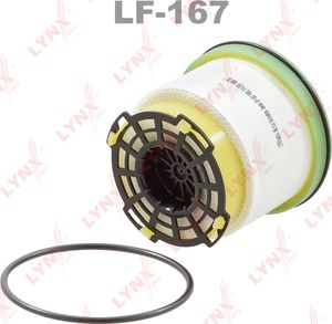 Топливный фильтр LYNXauto для Fiat Fullback I 2016-2025. Артикул LF-167