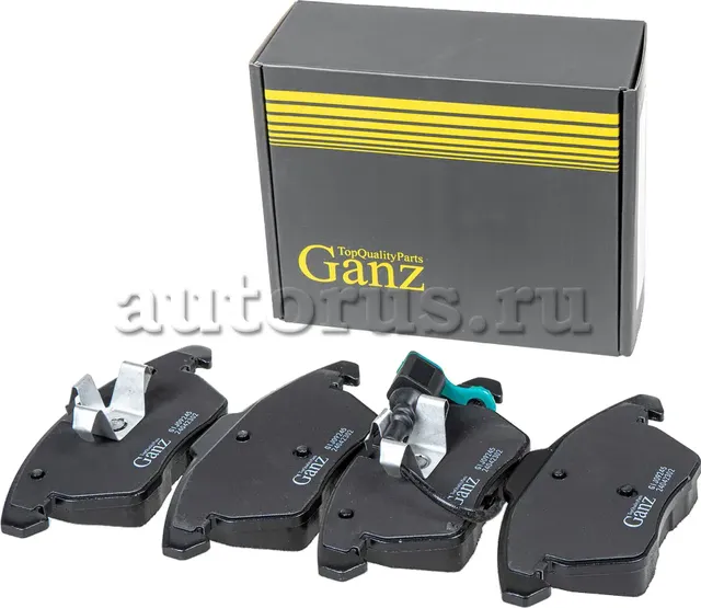 Колодки передние PEUGEOT 307 (2001-2007)/308 2007> GANZ GIJ09245 Ganz. Артикул GIJ09245