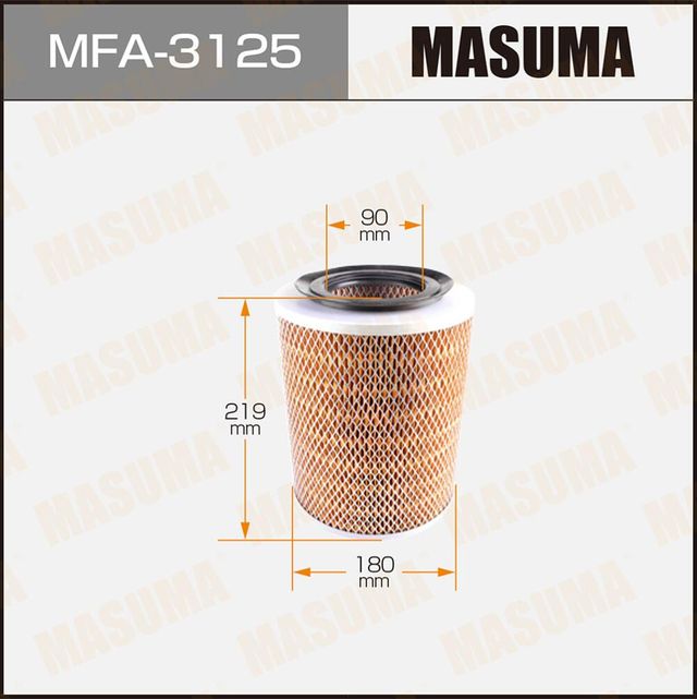 Воздушный фильтр Masuma. Артикул MFA-3125