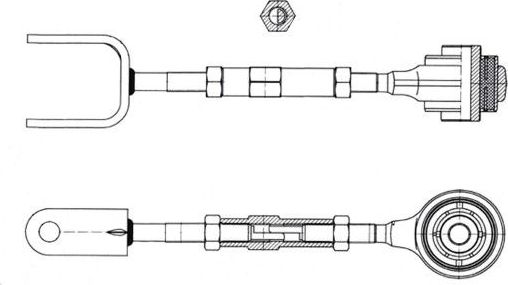 Поперечный рычаг задней подвески CTR (сталь). Артикул CQ0556