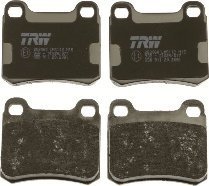 Тормозные колодки TRW COTEC. Артикул GDB911