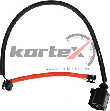 Датчик износа тормозных колодок VW Touareg (03-) передний KORTEX. Артикул KSW0001
