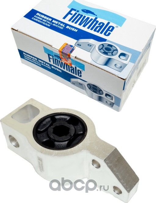 Сайлентблок рычага передней подвески, задний правый Octavia, Superb, Yeti, Golf, (Finwhale) Finwhale. Артикул SB831