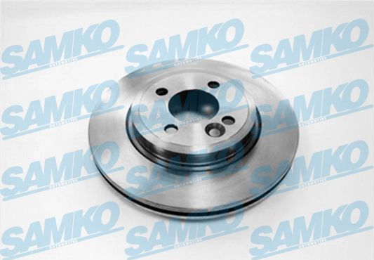 Тормозной диск Samko передний для MINI Cabrio I (R52) 2004-2007. Артикул B2008V