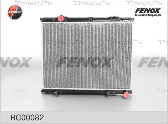 Радиатор охлаждения двигателя Fenox. Артикул RC00082