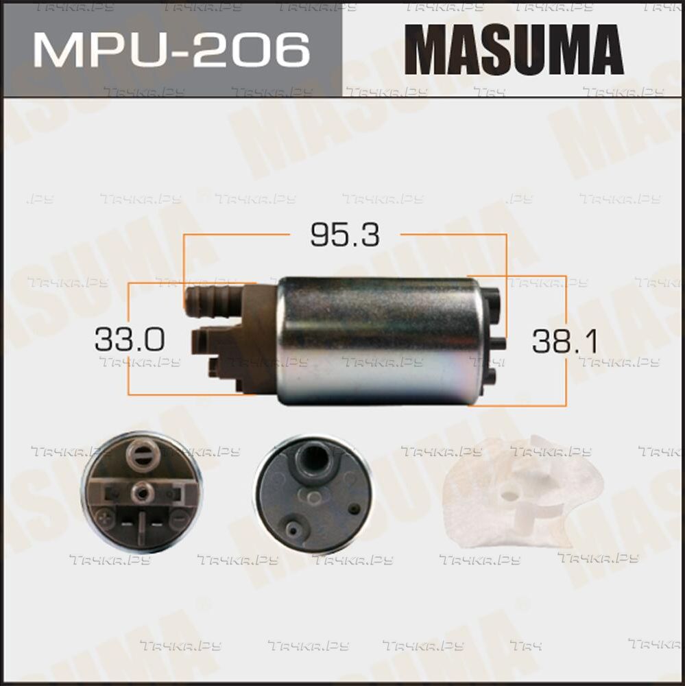 Бензонасос (топливный насос) Masuma. Артикул MPU-206