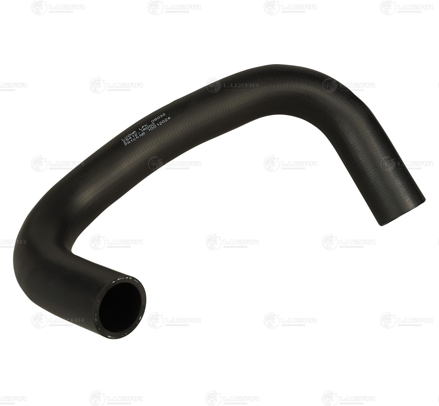 Патрубок радиатора (системы охлаждения) Luzar (EPDM (Этилен-пропиленовый каучук)). Артикул LPK 08032