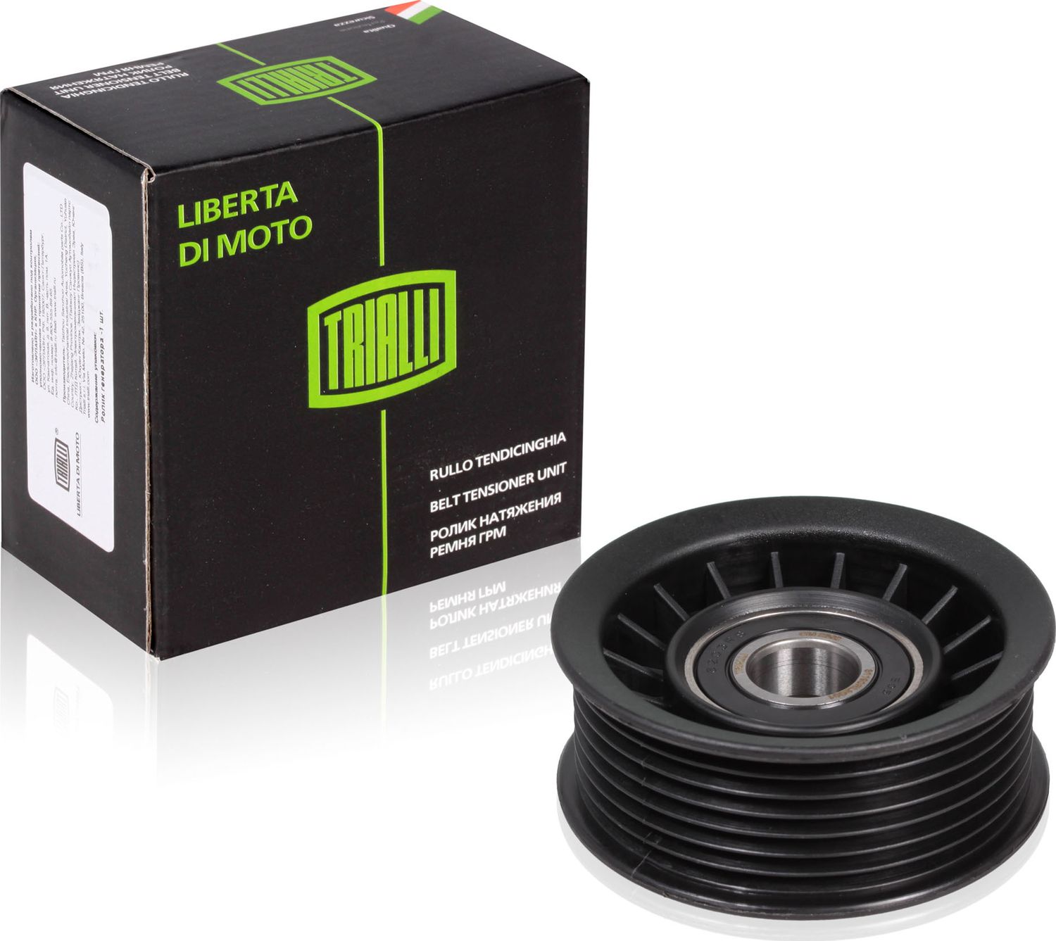 Направляющий (ведущий) ролик приводного поликлинового ремня Trialli. Артикул CM 2302