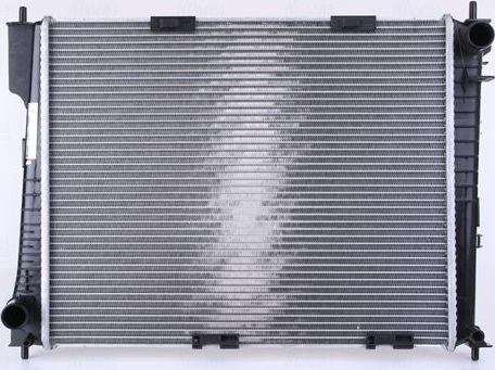 Радиатор охлаждения двигателя Nissens для Renault Modus I 2004-2012. Артикул 67283