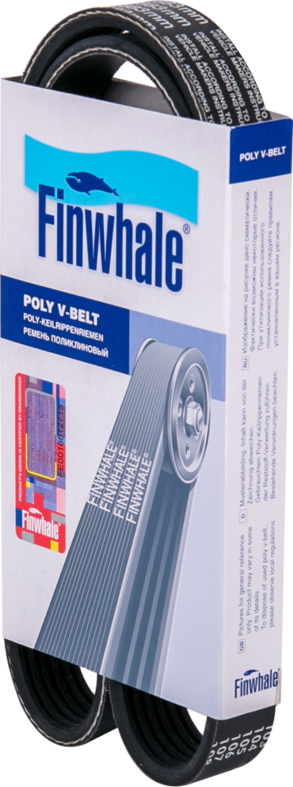Приводной ремень поликлиновой Finwhale. Артикул BP683