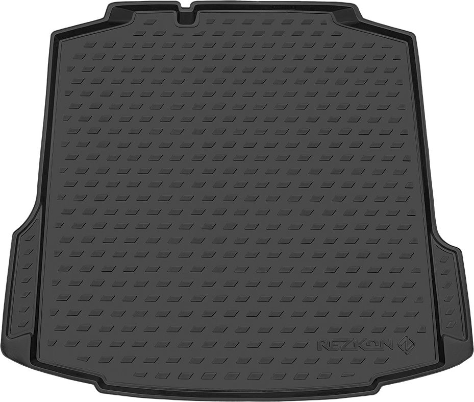 Коврик Rezkon полиуретановый Ромб без карманов для багажника Skoda Rapid II 2020-2026. Артикул 5630020100