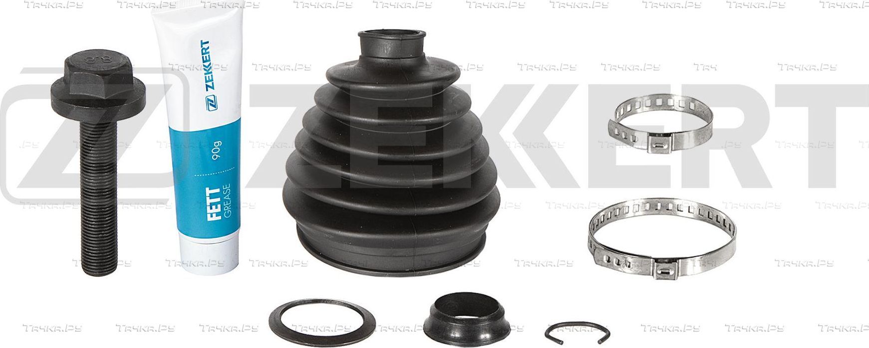 Пыльник ШРУСа наружный Zekkert передний для Volkswagen Bora 1998-2005. Артикул SM-1040S