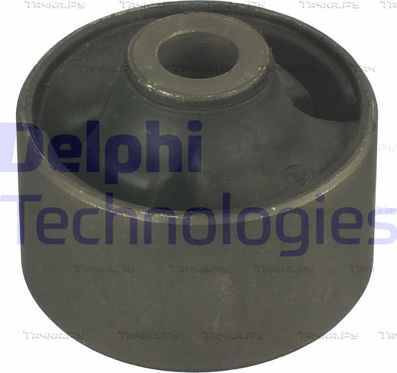 Сайлентблок переднего рычага подвески Delphi передний нижний для Hyundai Tucson I 2004-2010. Артикул TD957W