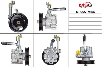 Новый насос ГУР Nissan Navara (D40) 05-/Pathfinder (R51) 05 (MSG). Артикул NI027