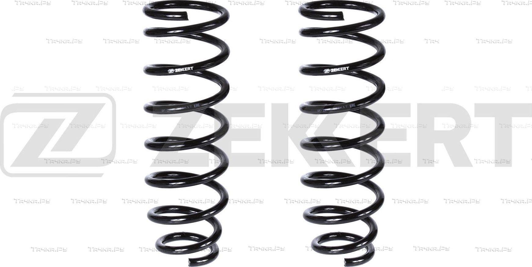 Пружина подвески Zekkert задняя для Toyota Corolla E120, E130 2001-2007. Артикул SF-2448