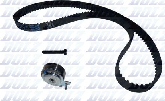 Ремень ГРМ с роликами (комплект) Dolz. Артикул SKD021