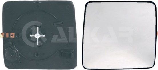 Зеркальное стекло бокового зеркала Alkar правое для Mercedes-Benz E-Класс I (W124) 1993-1996. Артикул 6402542
