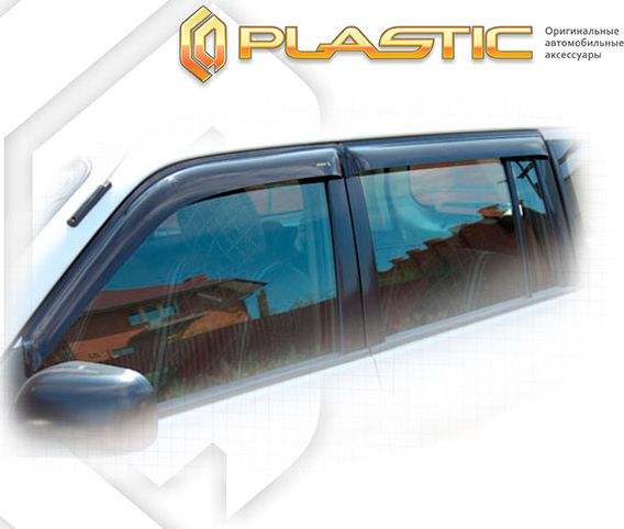 Дефлекторы СА Пластик для окон (Classic полупрозрачный) Toyota Probox 2002-2014. Артикул 2010030301594