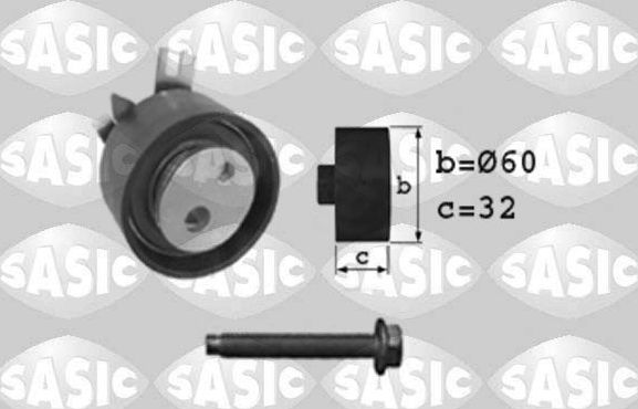 Натяжной ролик (натяжитель) ремня ГРМ Sasic для Nissan Note I 2006-2012. Артикул 1704005