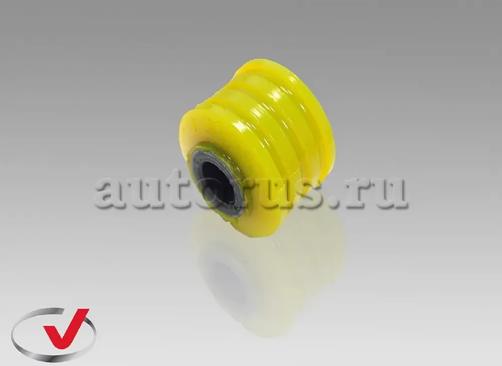 Сайлентблок полиуретановый (усиленный) заднего амортизатора, нижнее крепление (Vtulka). Артикул 206492