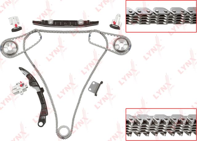 Цепь ГРМ LYNXauto для Nissan Murano Z51 2008-2013. Артикул TK-0063