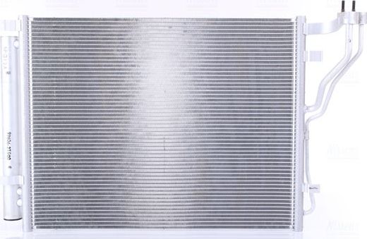Радиатор кондиционера (конденсатор) Nissens (алюминий) для Kia Optima III 2012-2015. Артикул 940273