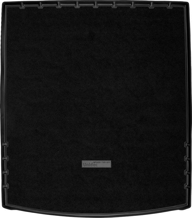 Коврик комбинированный Норпласт для багажника Volkswagen Teramont (7 мест, разложенный 3 ряд) 2017-2026. Артикул NPA00-T95-611-CM